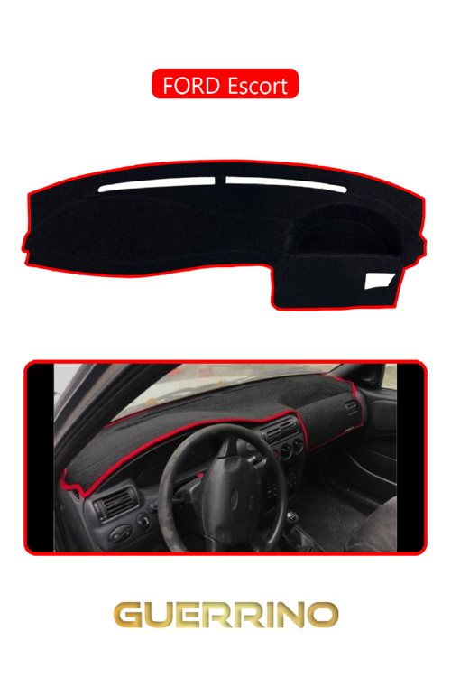 Ford Escorttorpido Koruma Halısı Kırmızı Kenar