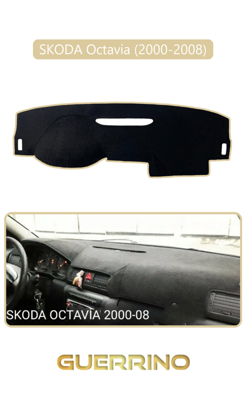 Skoda Octavia (2000-2008)Torpido Koruma Halısı Bej Kenar
