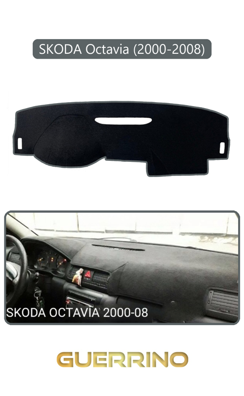 Skoda Octavia (2000-2008)Torpido Koruma Halısı Gri Kenar
