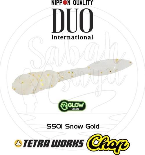 Tetra Works Chop LRF Silikon 35mm. S501 Snow Gold