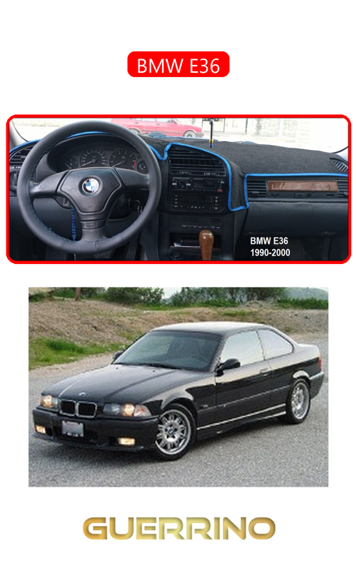 Bmw E36Torpido Koruma Halısı Gri Kenar