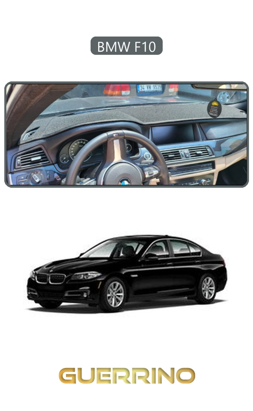 Bmw F10Torpido Koruma Halısı Gri Kenar
