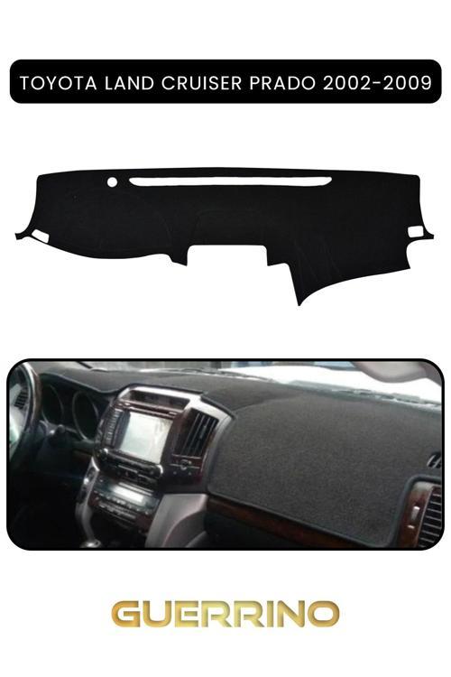 Toyota Land Cruıser Prado 2002-2009Torpido Koruma Halısı Siyah Kenar
