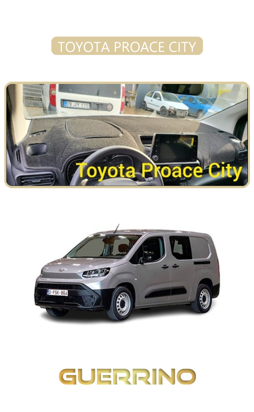 Toyota Proace Cıtytorpido Koruma Halısı Bej Kenar