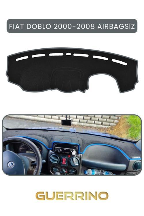 Fıat Doblo 2000-2008 Modellerine Uygun Aırbagsıztorpido Koruma Halısı Gri Kenar