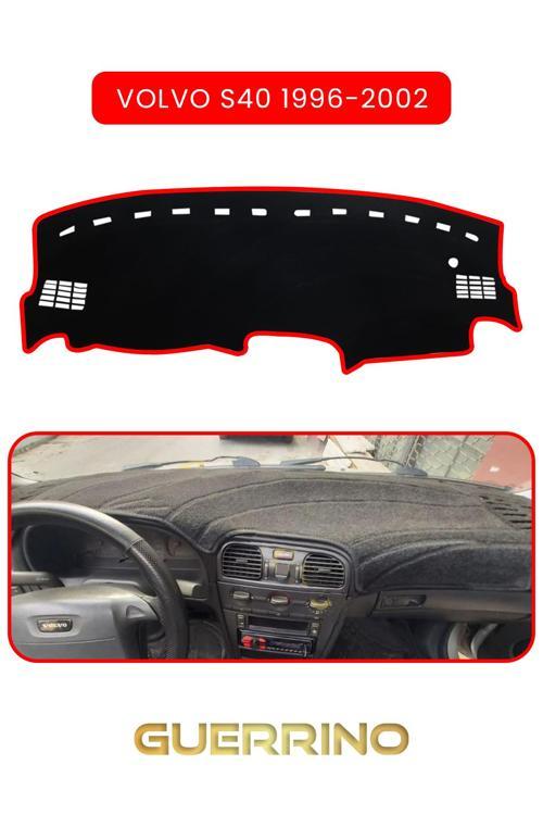 Volvo S40 (1996-2002)Torpido Koruma Halısı Kırmızı Kenar