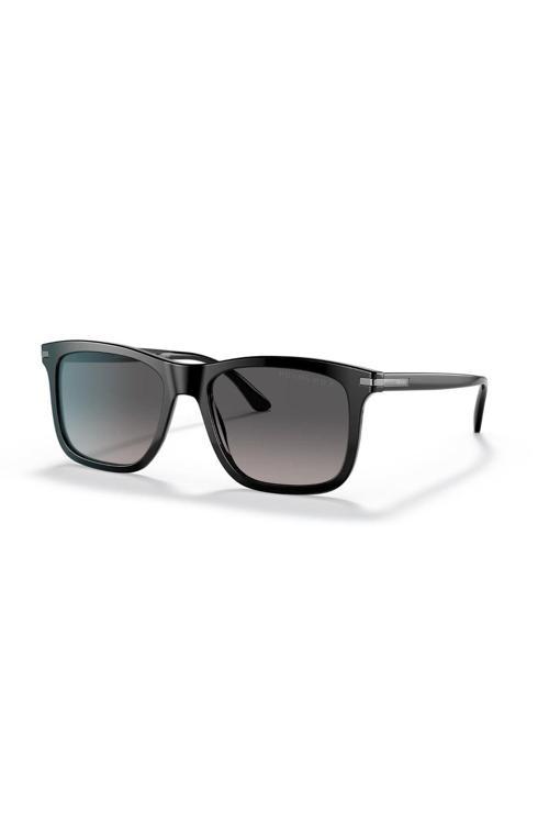 Polarize Erkek Siyah Güneş Gözlüğü Pr18Ws 1Ab09G 56
