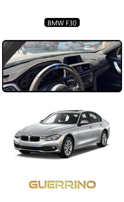 Bmw F30Torpido Koruma Halısı Siyah Kenar
