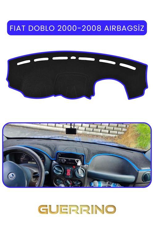 Fıat Doblo 2000-2008 Modellerine Uygun Aırbagsıztorpido Koruma Halısı Mavi Kenar