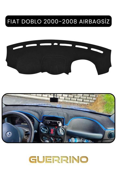 Fıat Doblo 2000-2008 Modellerine Uygun Aırbagsıztorpido Koruma Halısı Siyah Kenar