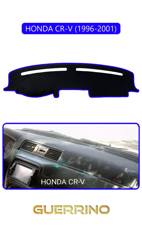 Honda Cr-V 1996-2001Torpido Koruma Halısı Mavi Kenar