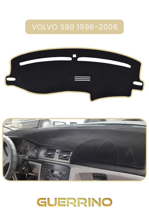 Volvo S80 (1998-2006)Torpido Koruma Halısı Bej Kenar