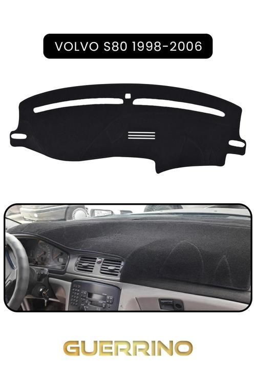 Volvo S80 (1998-2006)Torpido Koruma Halısı Siyah Kenar