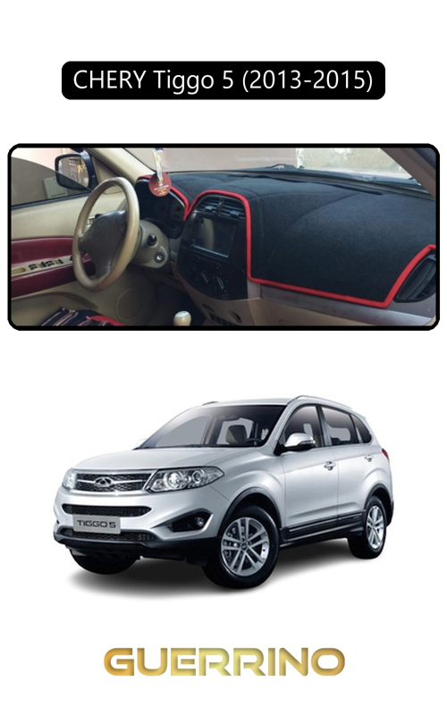 Chery Tiggo 5 (2013-2015)Torpido Koruma Halısı Siyah Kenar
