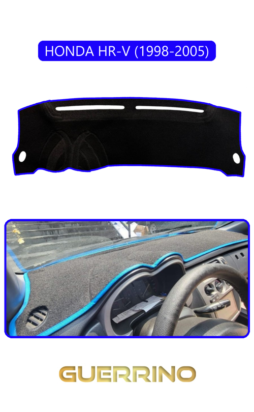 Honda Hr-V 1998-2005Torpido Koruma Halısı Mavi Kenar