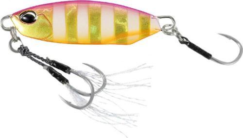 Drag Metal Cast Slow Jig 20gr. PDA0045 Pink Gold Zebra Glow