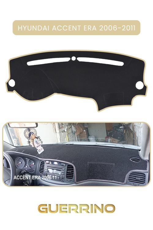 Hyundai Accent Era 2006-2011Torpido Koruma Halısı Bej Kenar