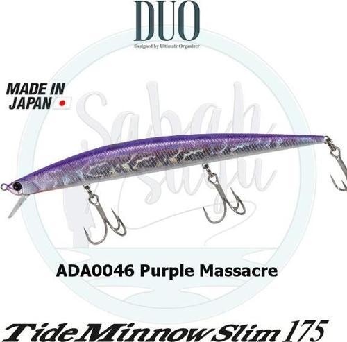 Tide Minnow Slim 175 ADA0046 Purple Massacre