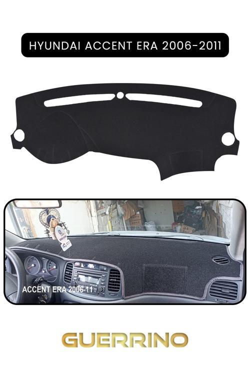 Hyundai Accent Era 2006-2011Torpido Koruma Halısı Siyah Kenar
