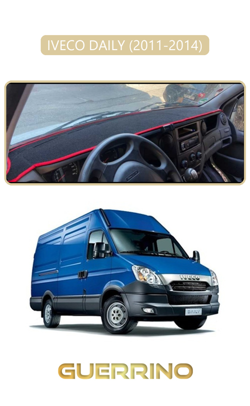 Iveco Daıly 2011-2014Torpido Koruma Halısı Bej Kenar