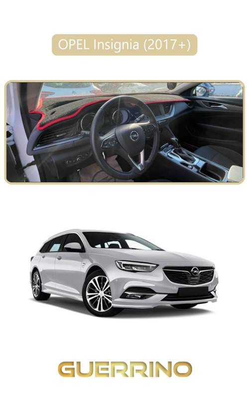Opel Insignia (2017 + )Torpido Koruma Halısı Bej Kenar