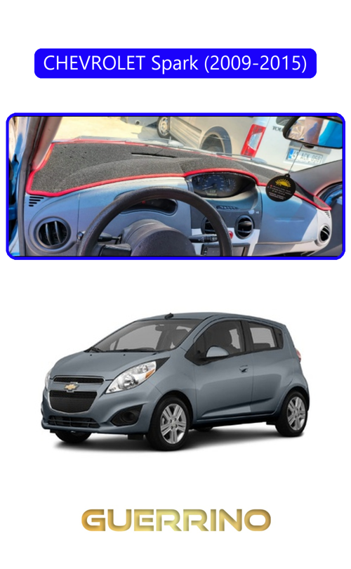 Chevrolet Spark (2009-2015), Ravon R2,Torpido Koruma Halısı Mavi Kenar