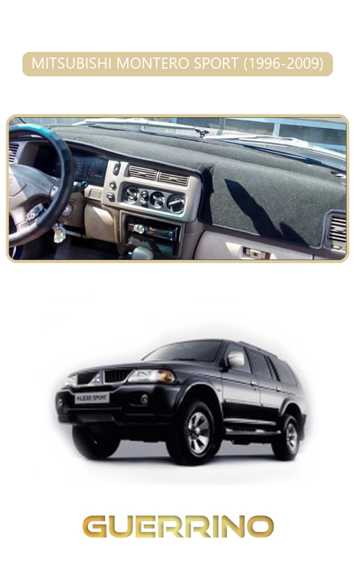 Mıtsubıshı Montero Sport 1996-2009Torpido Koruma Halısı Bej Kenar