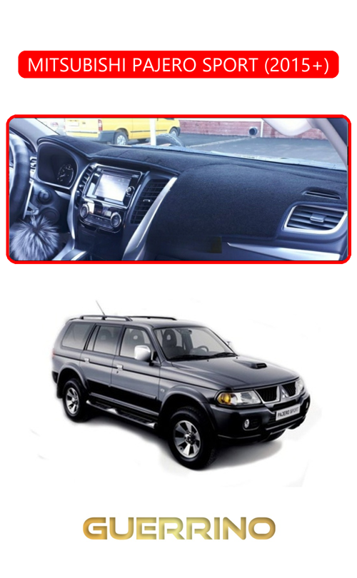 Mıtsubıshı Pajero Sport 2015+Torpido Koruma Halısı Kırmızı Kenar