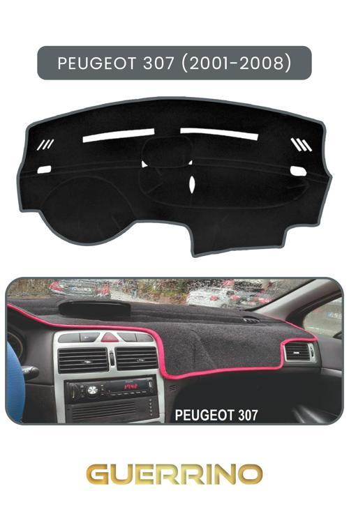 Peugeot 307 (2001-2008)Torpido Koruma Halısı Gri Kenar