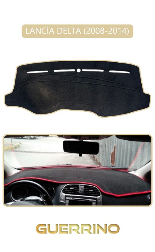 Lancia Delta 2008-2014Torpido Koruma Halısı Bej Kenar