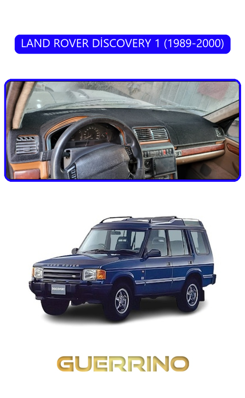 Land Rover Discovery 1 1989-2000Torpido Koruma Halısı Mavi Kenar