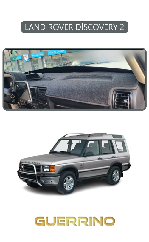Land Rover Discovery 2Torpido Koruma Halısı Gri Kenar