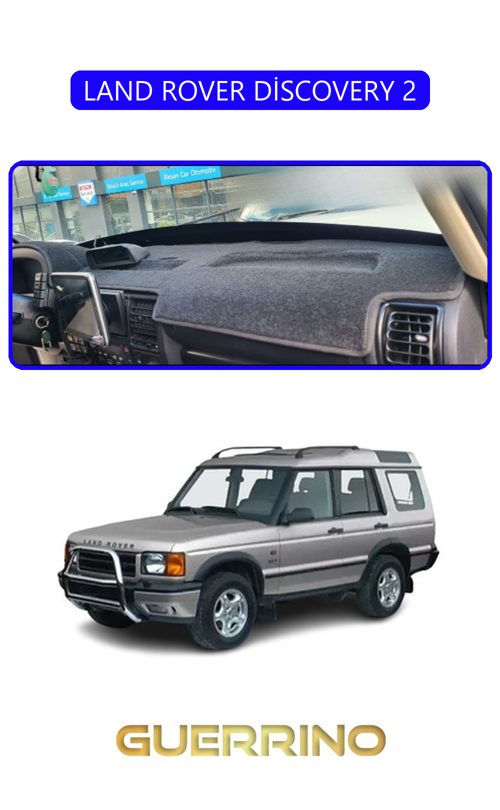 Land Rover Discovery 2Torpido Koruma Halısı Mavi Kenar