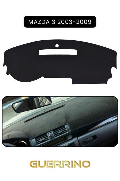 Mazda 3 2003-2009Torpido Koruma Halısı Siyah Kenar