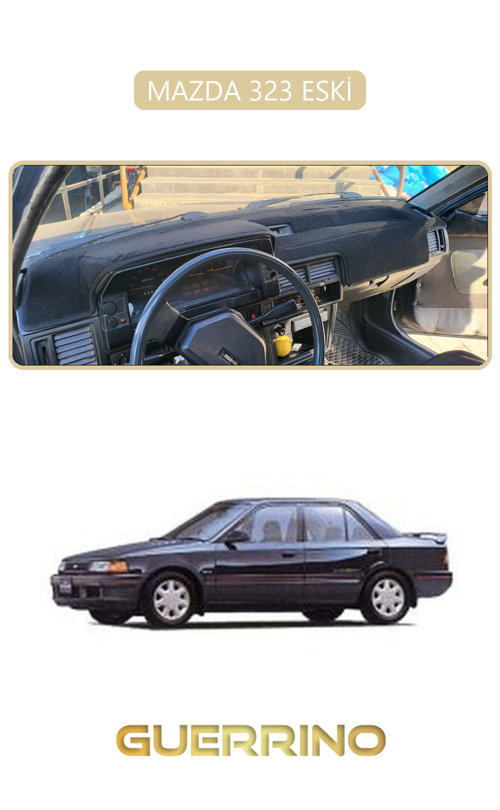 Mazda 323 Eskitorpido Koruma Halısı Bej Kenar