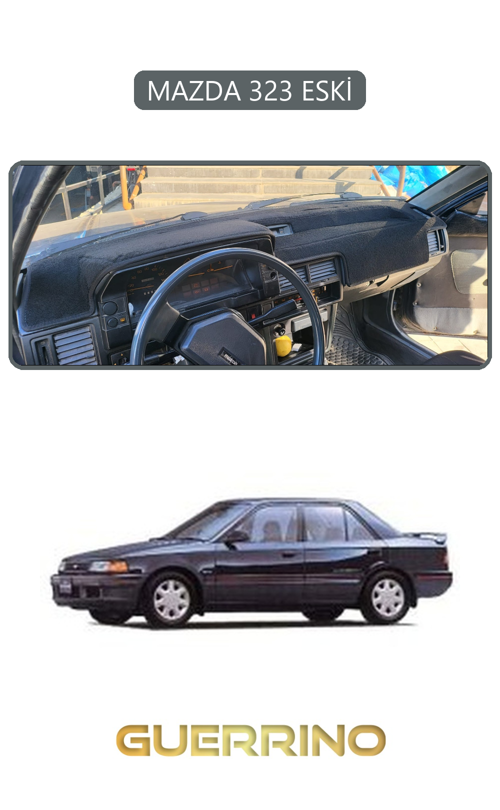 Mazda 323 Eskitorpido Koruma Halısı Gri Kenar