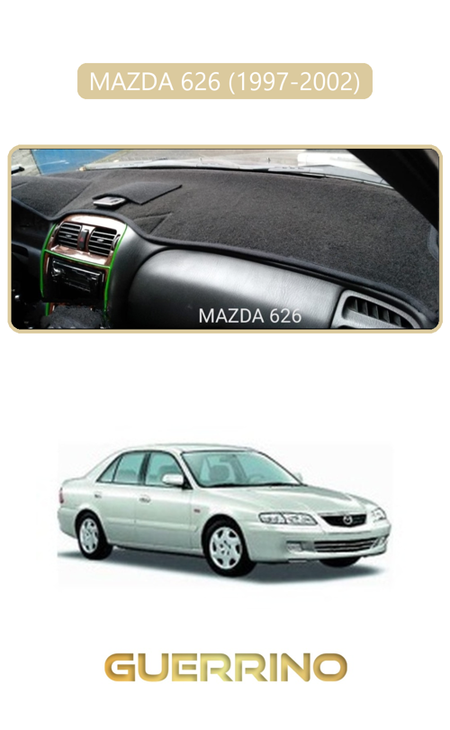 Mazda 626 1997-2002Torpido Koruma Halısı Bej Kenar