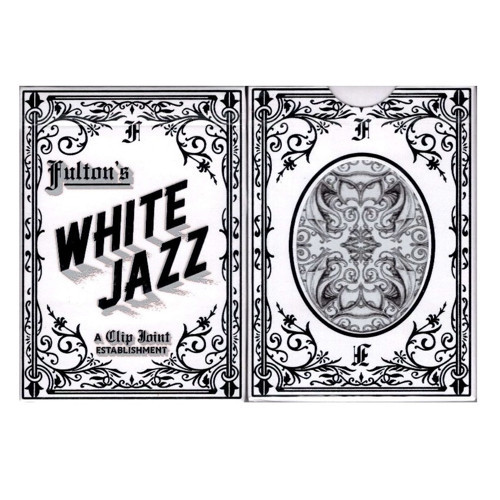 Fulton's White Jazz Oyun Kağıdı Kartı Kartları Destesi