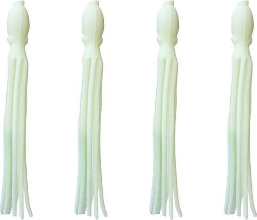 Silikon Ahtapot 11.5cm (4 Adet) #4 Glow