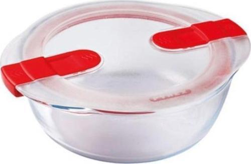 Pyrex 207ph00/7145 Yuvarlak Saklama Kabı Mikrodalga 1,1 Lt