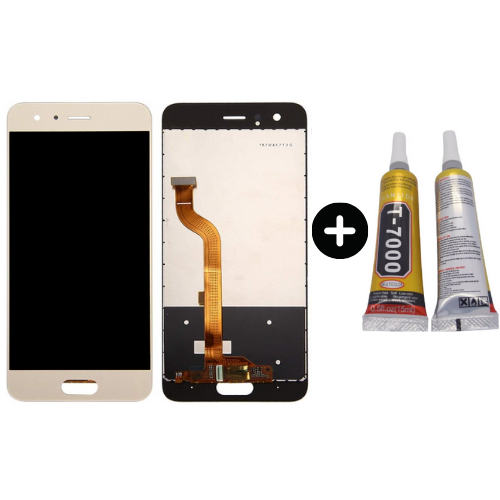 TE Huawei Honor 9 Uyumlu Lcd Ekran Dokunmatik Gold + B7000