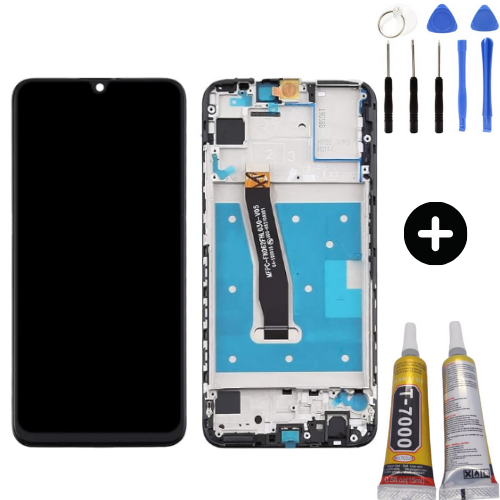 TE Huawei P Smart 2020 Uyumlu Çıtalı HK Lcd Ekran Dokunmatik + Montaj Seti