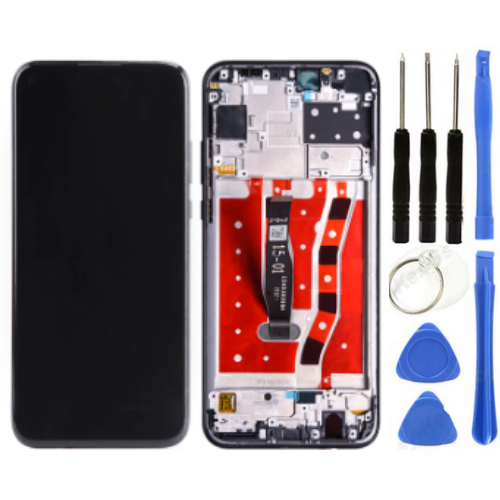 TE Huawei P20 LiteUyumlu Çıtalı HK Lcd Ekran Dokunmatik + Tamir Seti
