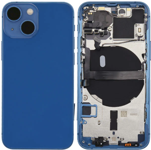 iPhone 13 Mini Uyumlu Boş Kasa Mavi