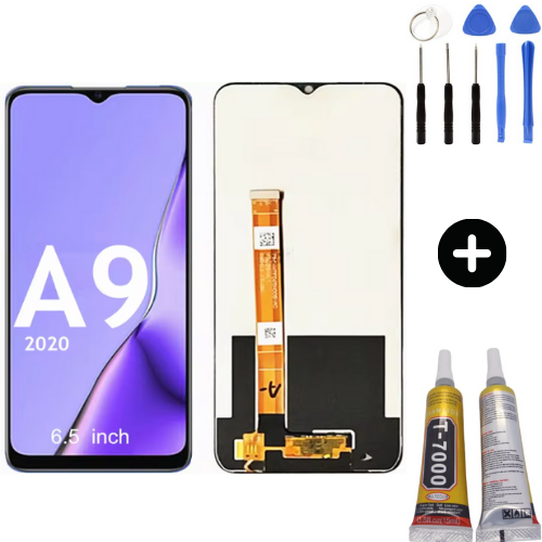 TE Oppo A9 2020 A Kalite Lcd Dokunmatik Ekran + Montaj Seti