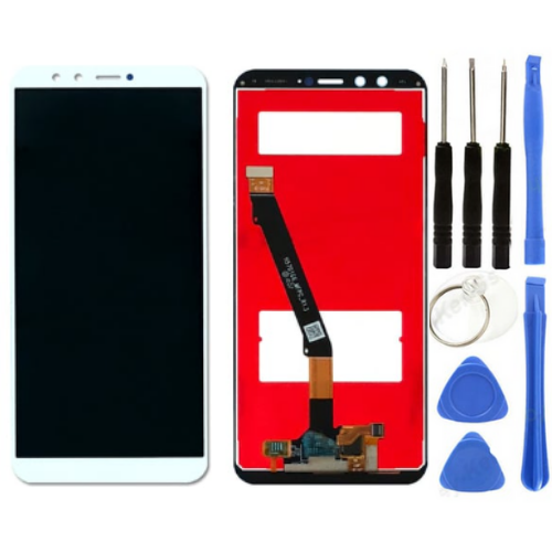 TE Huawei P Smart Uyumlu OLED Lcd Ekran Dokunmatik Beyaz + Tamir Seti