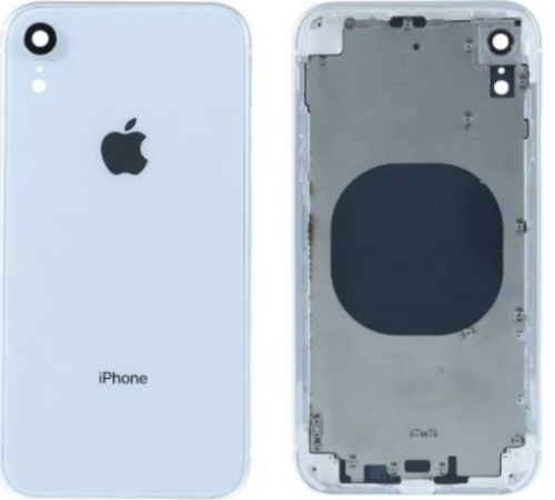 iPhone XR Uyumlu Boş Kasa Beyaz