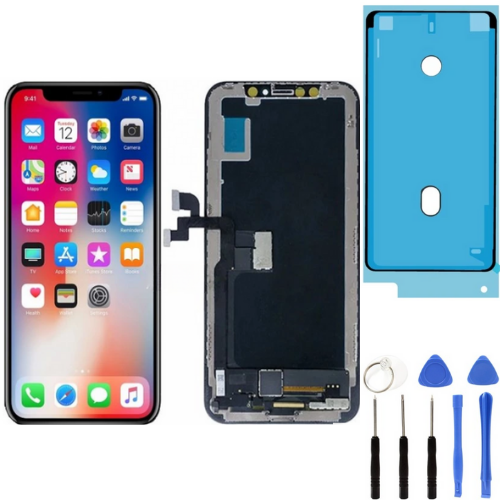  iPhone X Uyumlu HK Lcd Dokunmatik Ekran + Montaj Seti                                    
