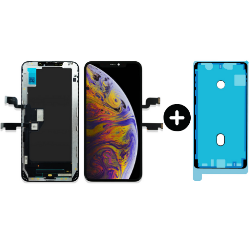  iPhone XS Uyumlu GX Lcd Dokunmatik Ekran + Toz Bandı                                   