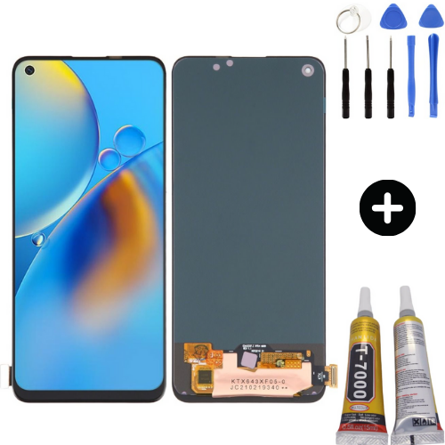 TE Oppo A96 5G HK Lcd Dokunmatik Ekran + Montaj Seti